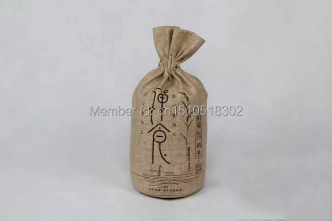 Rounding Bottom jute/linen drawstring bag for accessories ecklace\gift\jewelry\bangle packaging bags\pouch customize wholesale