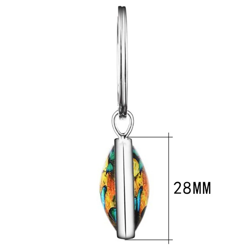 Bible Verse Double Face Keychain Glass Cabochon Jewelry Jesus Pendant Religious Key Chain Women Men Christian Gifts image 6