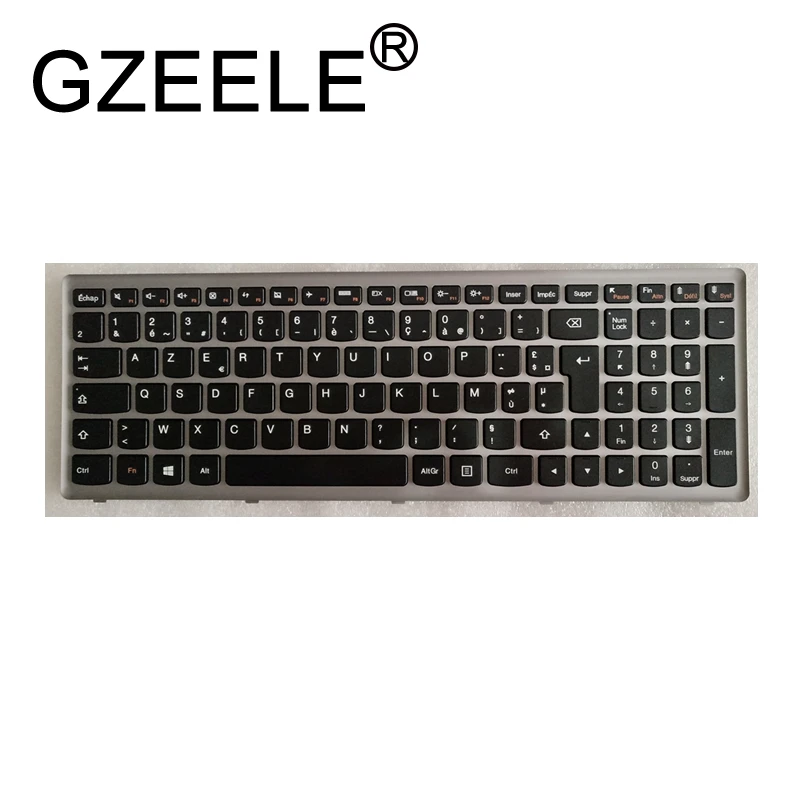 

GZEELE New French Laptop keyboard for Lenovo Ideapad Z500 Z500A Z500 Z500G P500 FR keyboard with frame