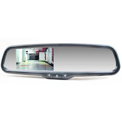 4.3 Inch TFT LCD Parking Rearview Mirror Monitor Car Mounting Bracket Anti Dazzing Rear View Monitor For Nissan For Ford