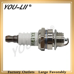 YOULII 2Pcs Spark Plugs A-BM6 for BM6A BMR6A WS6E WS7E BPMR6A WS7F CJ7Y W20MU L7TC M6 M7 BPMR6A two stroke chain saw field mower