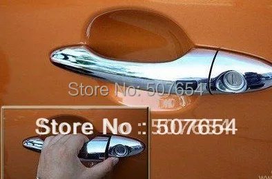 Higher star ABS Chrome 8pcs car Door handle decoration cover protection cover for Kia Sportage 2010-2016