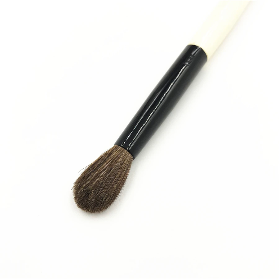 Natural Horse Hair Long Handle Eyeshadow Highlighter Eye Blending Makeup Brush Cosmetic Tool