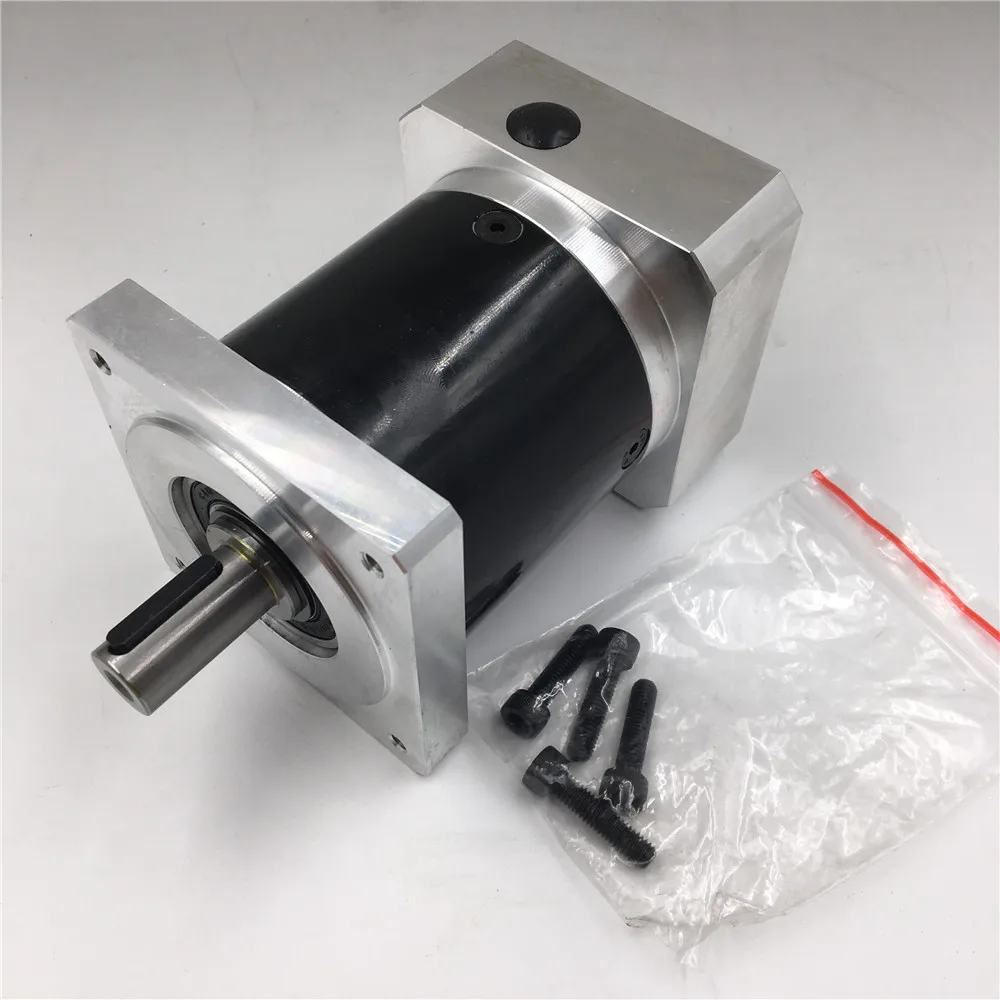 Nema34 Stepper Motor Planetary Geared Ratio 5:1 Output Shaft 16mm L121mm Gearbox Speed Reducer CNC Router Machine