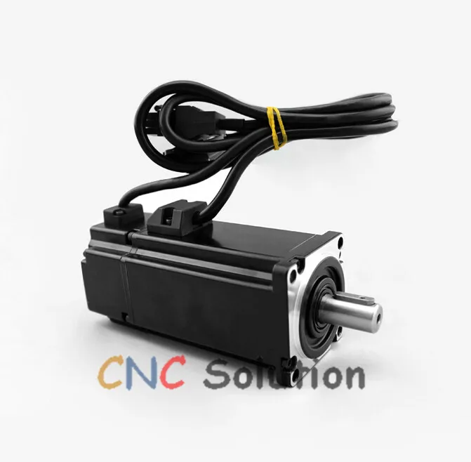 0.2KW AC Servo Motor Drive Kit 60mm 200W  3000rpm Single Phase 220V 0.637NM modbus with 3m cables