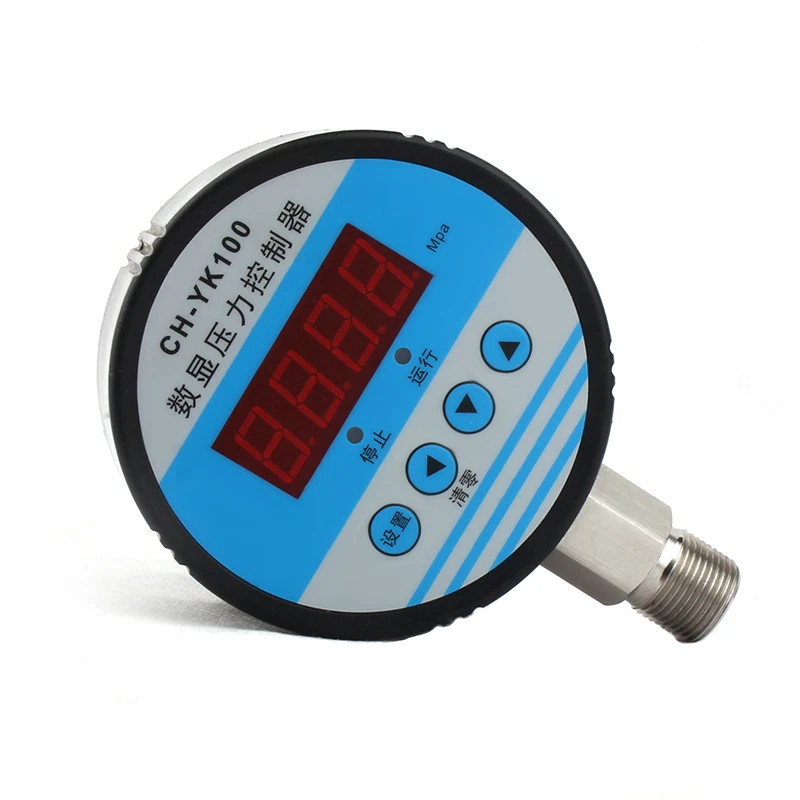 شاشة ديجيتال الاتصال الكهربائي قياس الضغط فراغ ذكي التبديل قياس الضغط تحكم الضغط