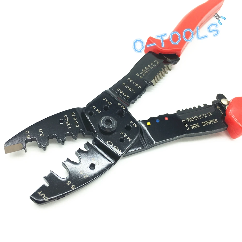 Multifunzionale terminal pinza a crimpare cavo pinza di taglio wire stripper cutter multi strumenti di riparazione FAI DA TE strumento mano pinze