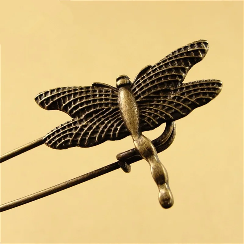 DoreenBeads 5cm long Safety Pins Vintage Fashion Pin Brooch Animal Flower Wing Shape Ornaments for Scarf Sweather Coat Hat Bags