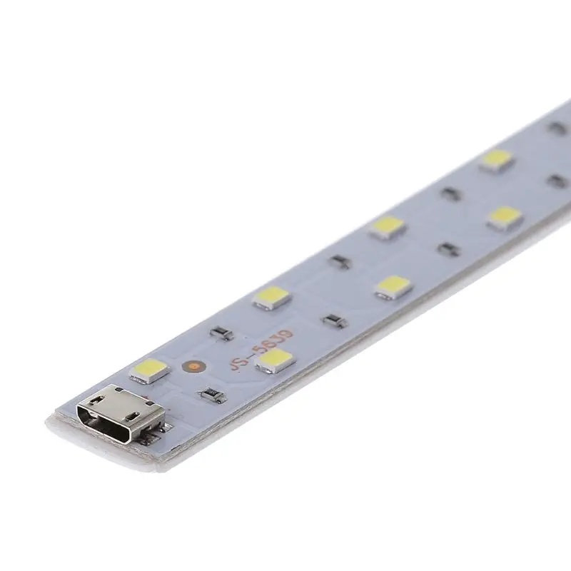 LED Light Strip USB PCB String Portable Flexible White 6000K Photography Selfie Photo Studio Lighting