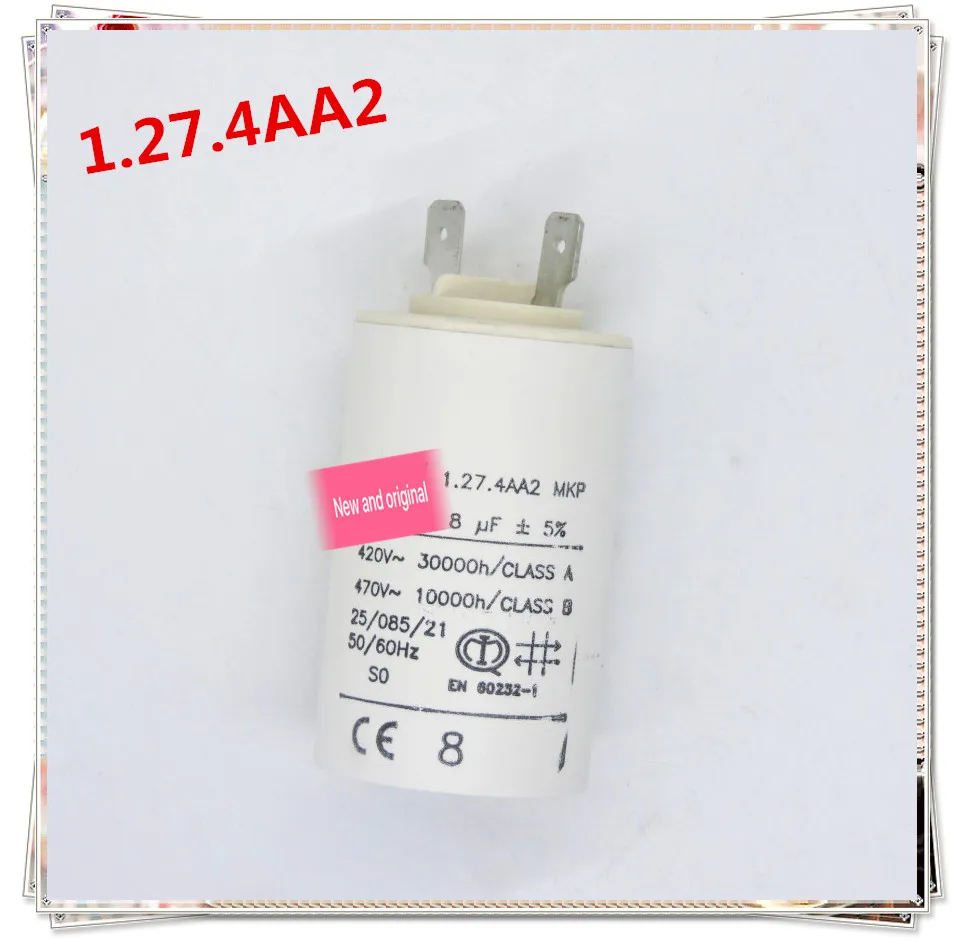 

For ABB 1.27.4AA2 MKP 8uf+-5% fan starting capacitor Inverter starting capacitor