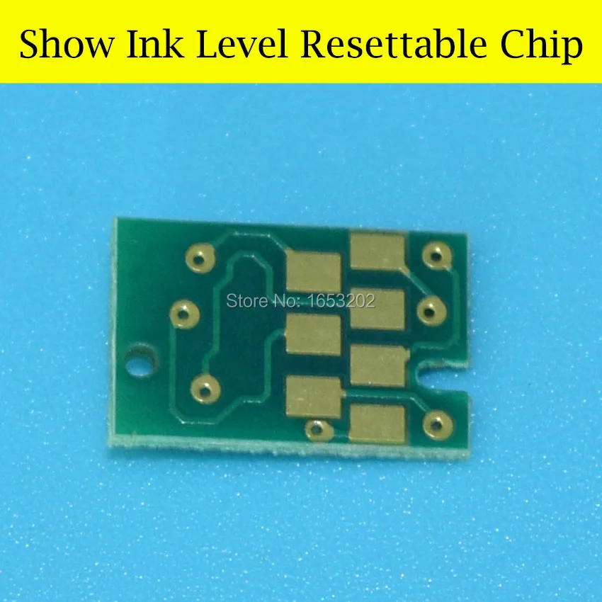 Imagem -06 - Nível de Tinta Reajustável Cartucho Chip para Epson Cartucho de Tinta Chip 7800 9800 T5631 T563 T5639 pc Peças