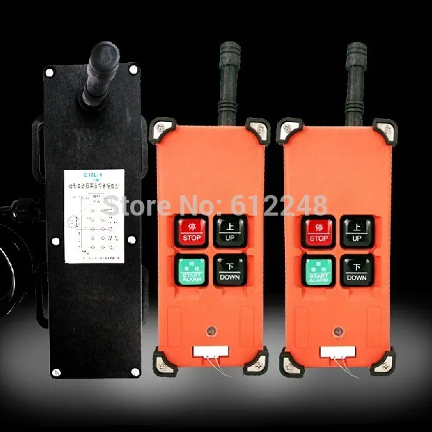 

Micro electric hoist remote control 400KG-800KG wireless remote control2Transmitter+1Receiver,control switch for hoist switch