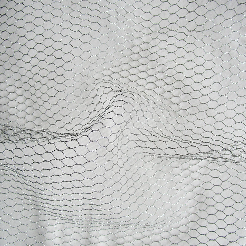 1 Yard Gold Net Fabric Wedding Decor Birthday/Christmas/Halloween Backdrop Photography Backdrops Silver Mesh Cloth tissu tecidos