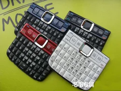 Black/White/Blue/Red 100% New Ymitn Housing Cover Case Keyboards Keypads For Nokia E63