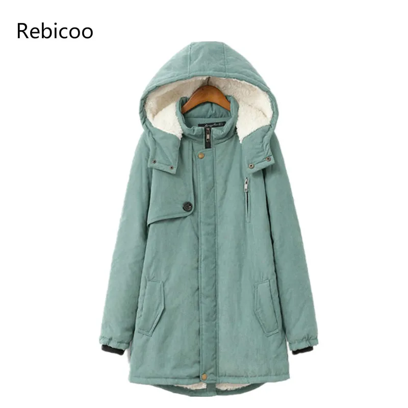 Women Winter Jackets Cotton Padded Female Version Long Section Cashmere Coat Winter Jackets