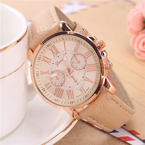 Luxury Brand Leather Quartz Watch Women Men Ladies Fashion Wrist Watch Wristwatches Clock relogio feminino masculino erkek kol s