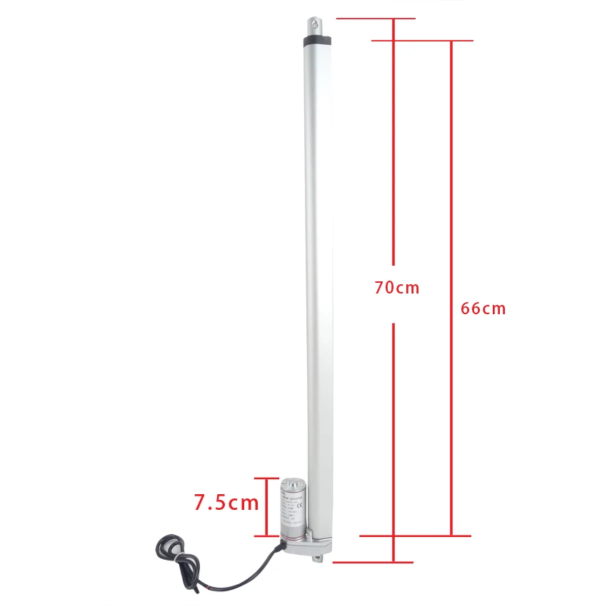 Multi-function Linear Actuator Motor DC112V24V36v Stroke Heavy Duty 750N load electric linear actuator linear tubular motor 1pc