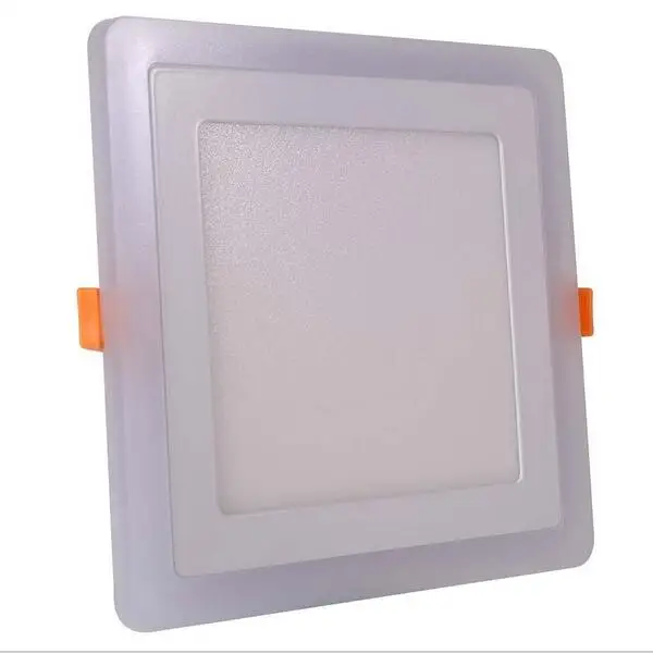 

Double Color LED Panel Downlight 6W 9W 16W 3 Model LED Lamp Panel Light LED Ceiling Recessed Lights Indoor Lighting Bulbs