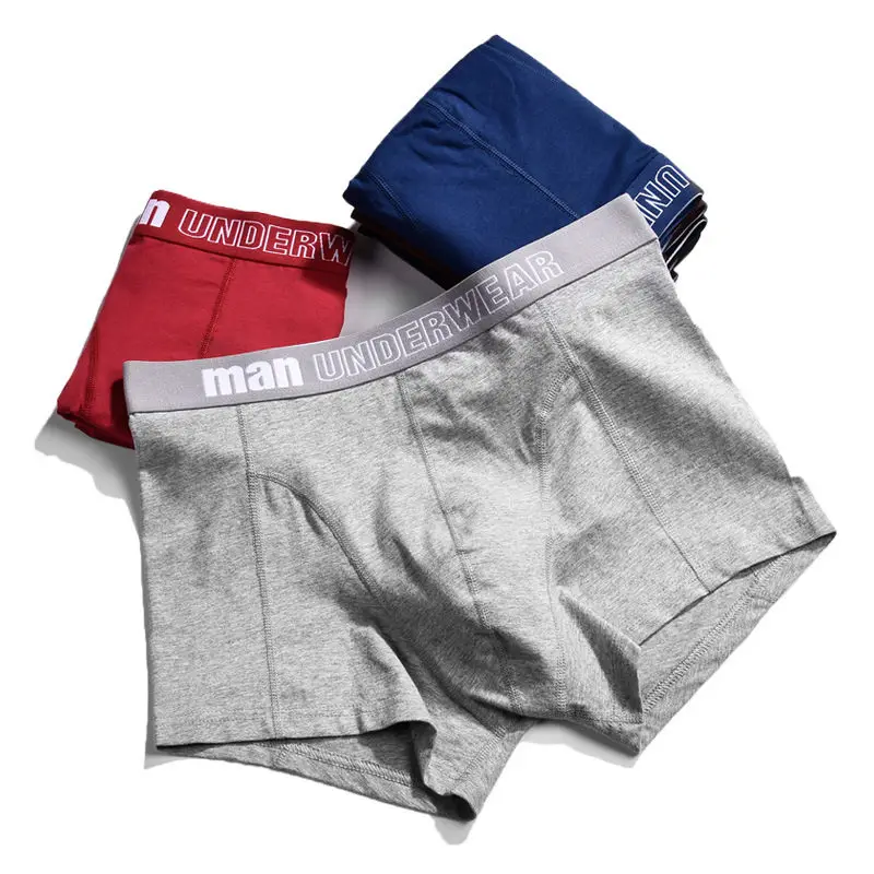 4pcs/set Male Panties Boxer Mens Underwear Boxers Underpants Cotton Boxershorts Homme Slip Calzoncillos Hombre for Man