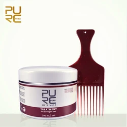 PURC Keratin Hair Mask Deep Repair Frizz Dry Straightening Hair Scalp Treatment Hair care 200ml