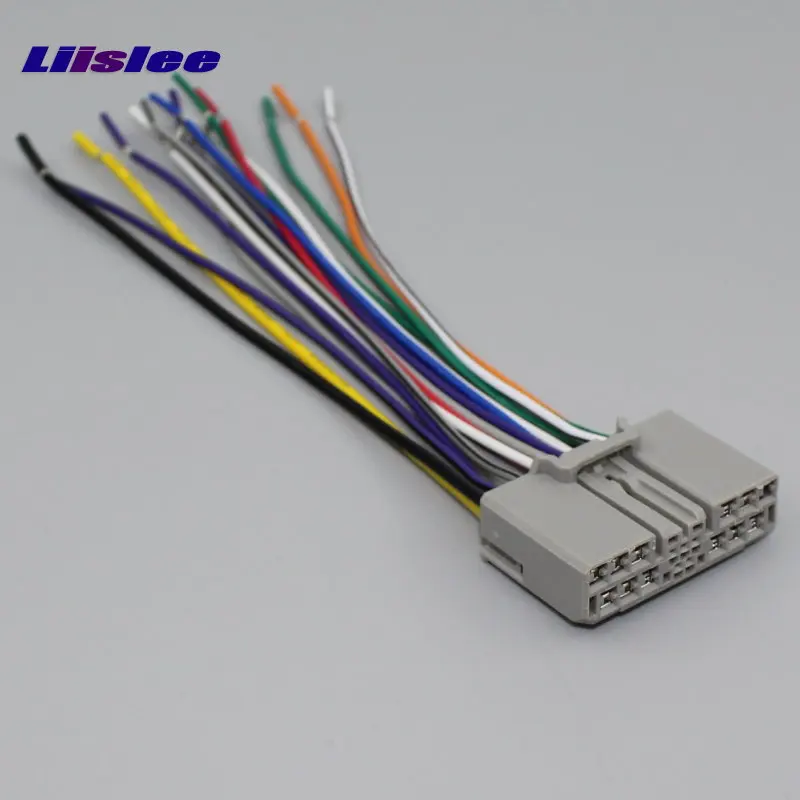 

For Honda Civic 2006-2010 Car CD DVD Player Power Wire Cable Plug Plugs Into Factory Radio / DIN ISO Female