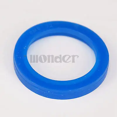 

5pcs Fit 32mm O/D Sanitary SMS Socket Union Blue Silicone Flat Gasket Ring Washer