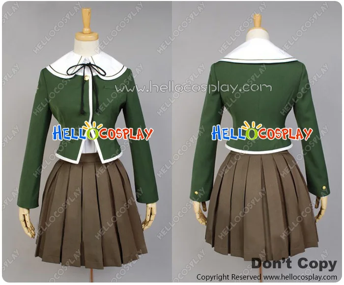 Danganronpa Cosplay Chihiro Fujisaki Costume Uniform H008