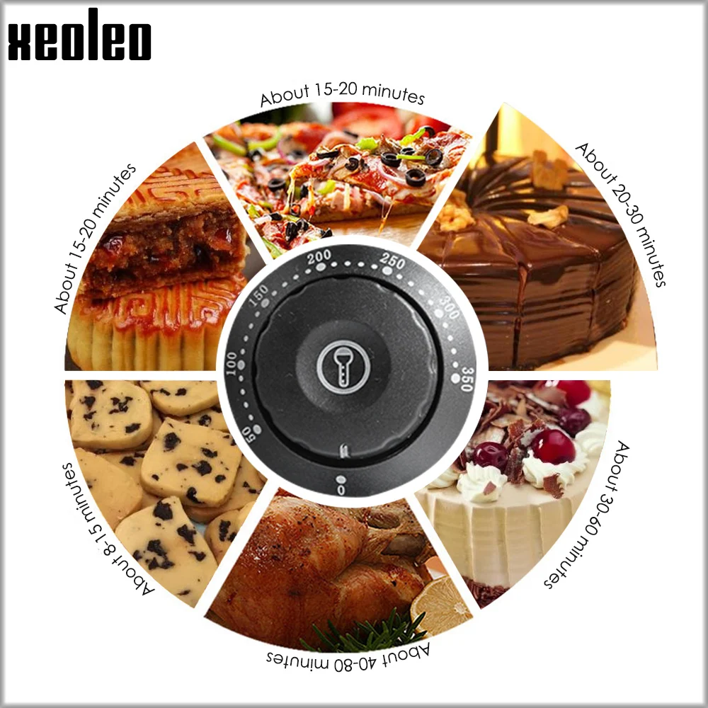 XEOLEO Electric Pizza  Kitchen Food Processor Double Layer Baker Machine Home Appliance Stainless Steel Cuisine Commercial Oven