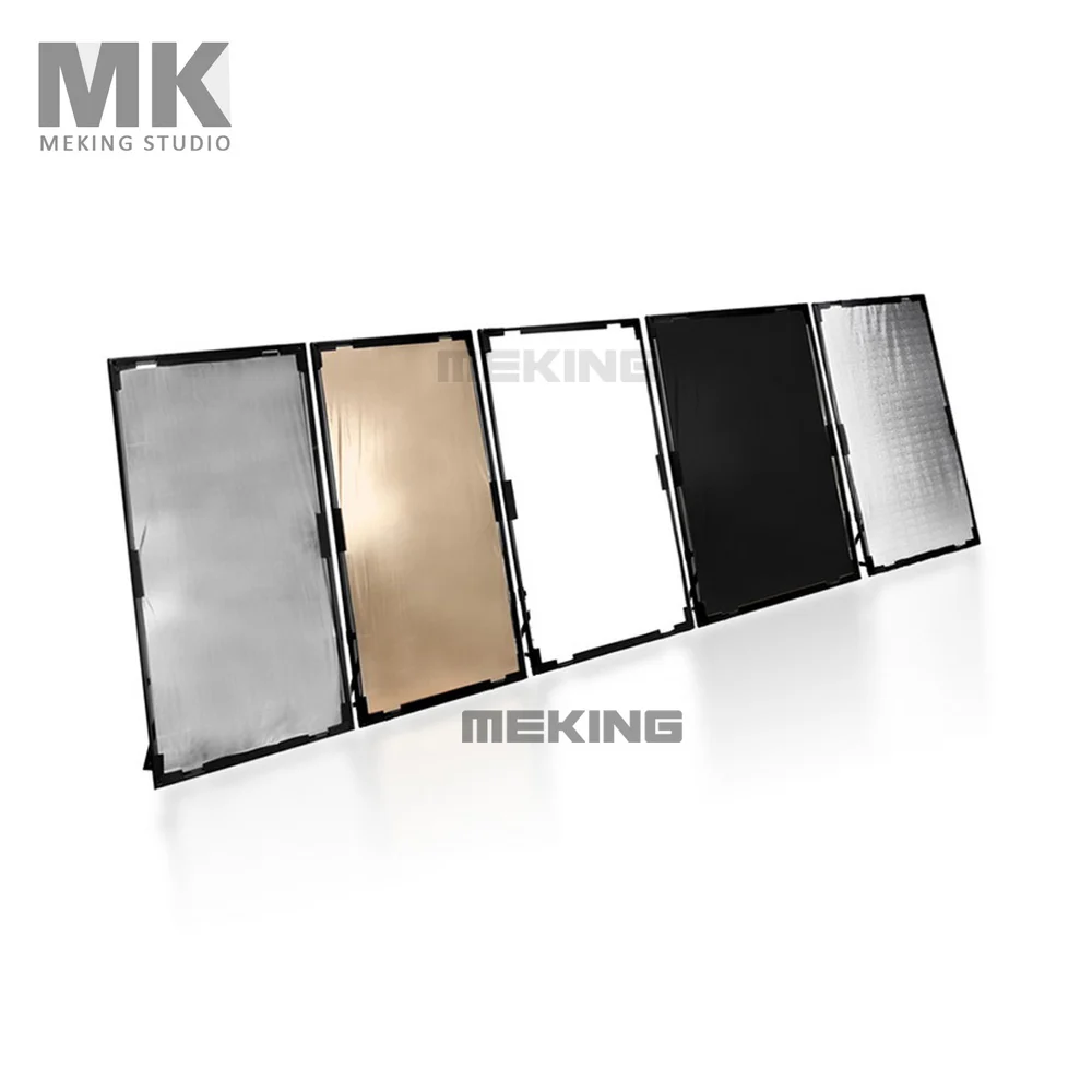 

5 in 1 Reflector 100cm*200cm/40*80" Portable Foldable Studio Photo Collapsible Multi-Disc Light Photographic Lighting Reflector