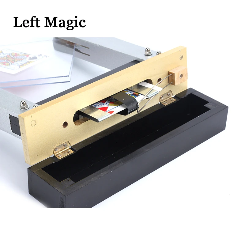 Deluxe TV Card Frame Magic Triks Card Insert Into Glass Magic Props  Card Appearing In Frame Magic Stage Illusion Gimmick