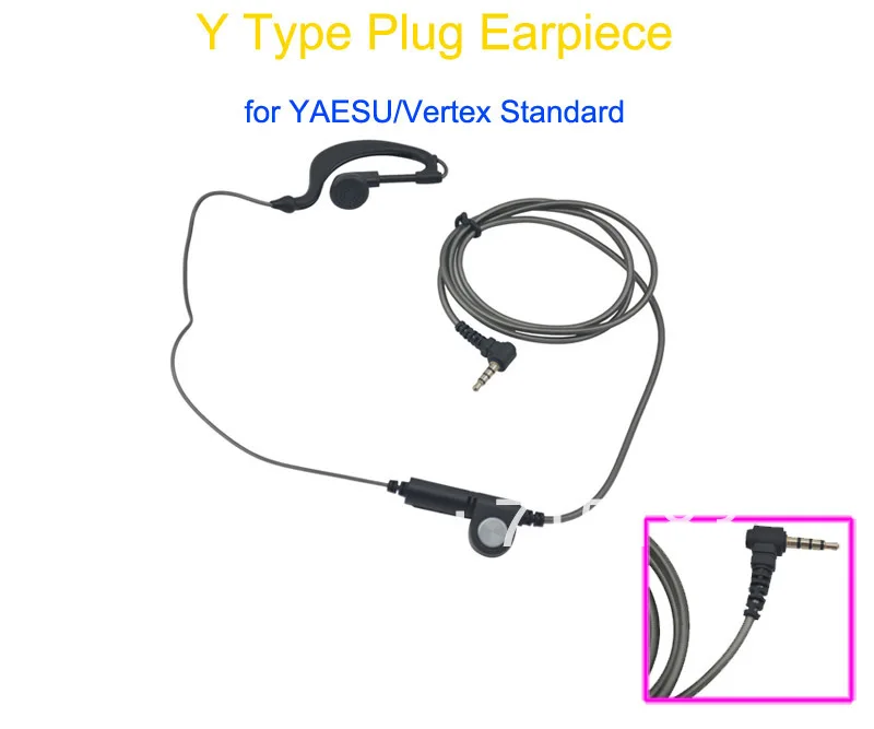 

Headphone/Earphone with MIC for Yaesu/Vertex Standard VX-1R,FT-60R,VXF-1,VX-110,VX-150,FT-50,VX-130,VX-160,VX-168 portable radio