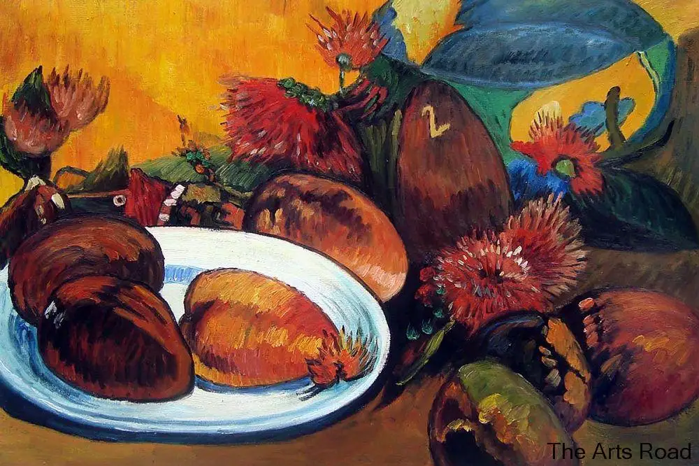 Fruit Painting for Dining Room Still life with Mangoes, 1893 Paul Gauguin Painting No Framed Original Quality Reproductions