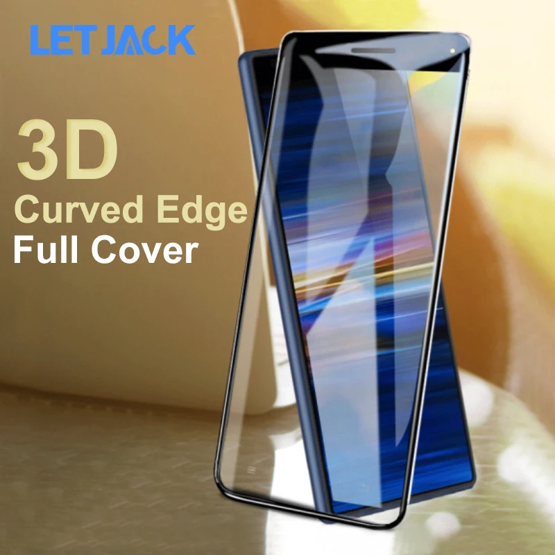 

3D Curved Full Cover Screen Protector for Sony Xperia 10 5 1 III II XZ4 XZ3 XZ2 XZ1 Compact XZ Premium XA2 Ultra Tempered Glass