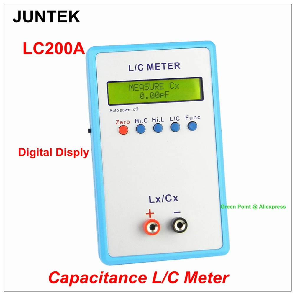 New LC-200A High Precision Digital Inductance Multimeters L/C LCR Meter Inductance Capacitance Meter Capacitance Tester Portable