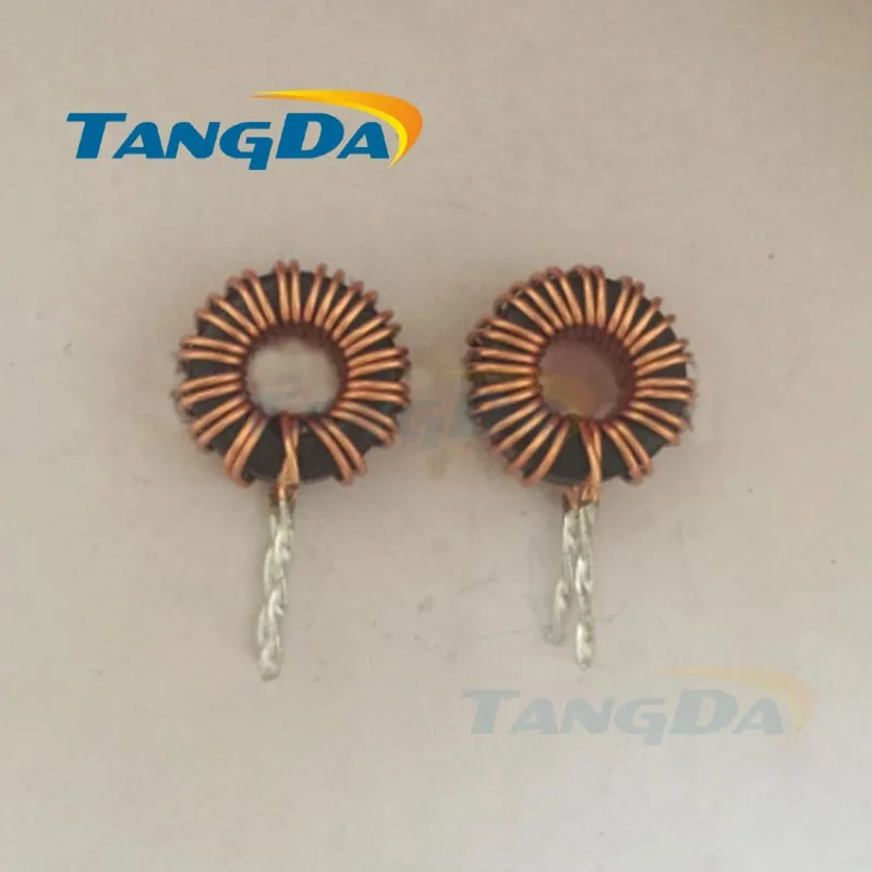 Tangda 50125A 15UH double 0.6mm Wire 10A diameter 13mm Iron silicon aluminum magnetic inductance ring inductance Fe-SI-Al