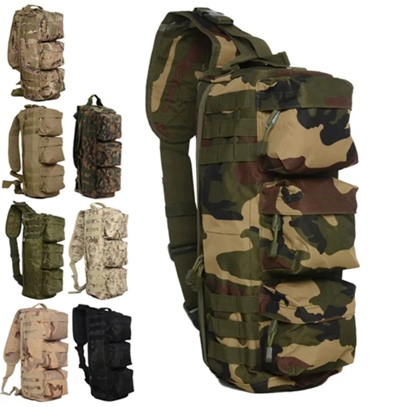 Outdoor Tactics Cargo Pack Rucksack Hydration Travel Shoulder Messenger Bag handbag Camouflage Multifunction Storage Bggage Case