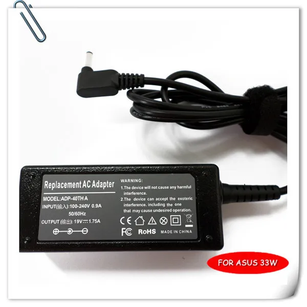 Notebook Adapter Charger For Asus VivoBook X200CA X200CA-KX151H X200CA-HCL1104G X200CA-DH21T caderno ordenadores portatiles 33w