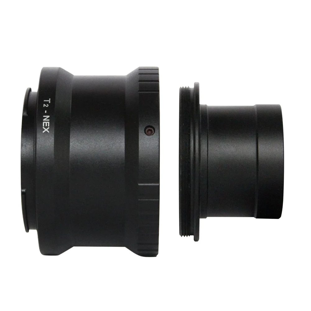 T2 Ring Adapter for Sony NEX Cameras And 31.7mm 1.25in Telescope Mount Tube