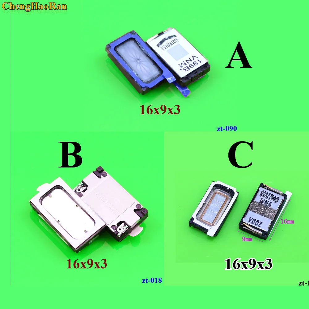 ChengHaoRan 1pcs/lot 16x9x3 New Buzzer Loud Speaker ringer Replacement for Koobee M1 A790T I96T A720 I90 High Quality 16*9*3mm