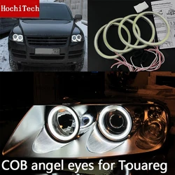 High Quality COB Led Light White  Cob Led Angel Eyes Ring Error Free for Volkswagen  Touareg 2003 2004 2005 2006