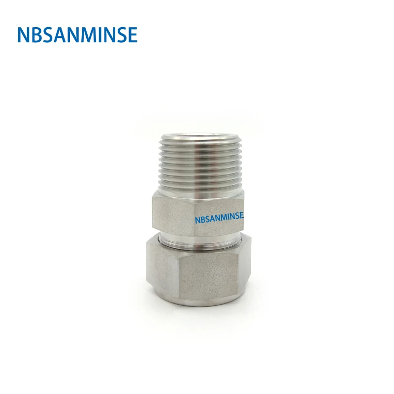 

5Pcs/Lot MC Male Connector Stainless Steel SS316L NPT Fractional Inch Pipe Plumbing Pneumatic Air Pipe Fittings NBSANMINSE