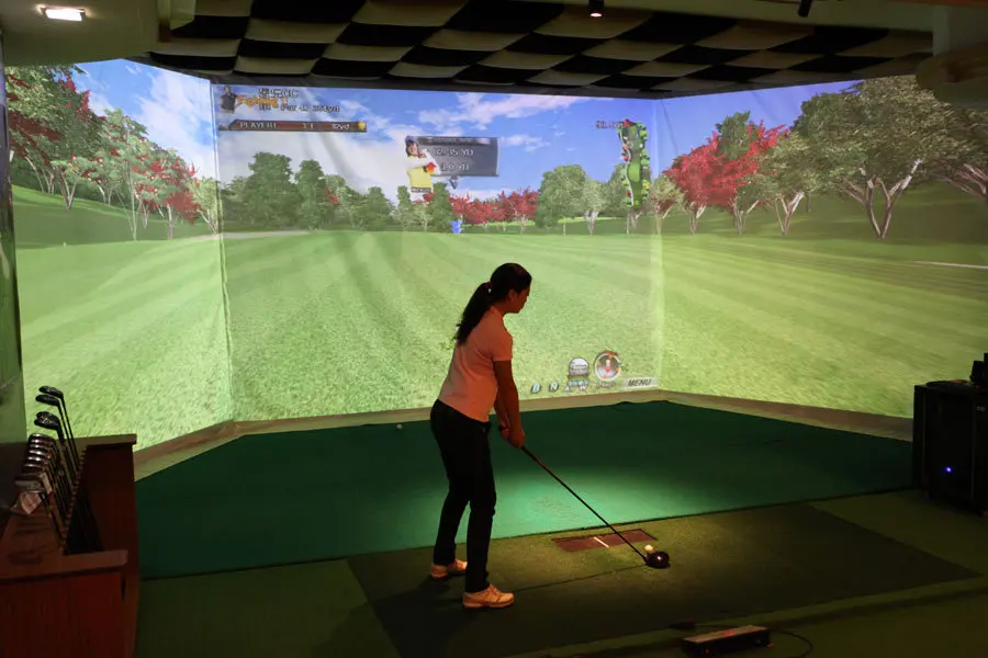 PGM Indoor Golf Training Aids Golf Simulator Screen Hit Cloth Target Cloth Projection Cloth Wholesale