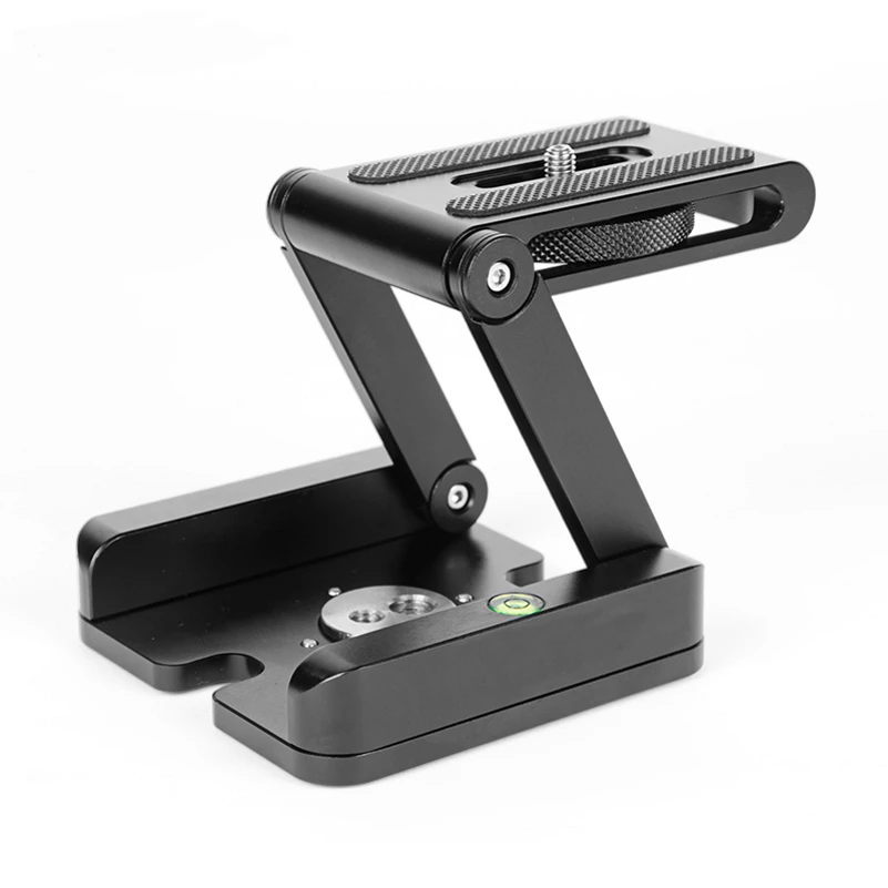 Folding Z Type Stand Holder Professional Tripod Kit Flex Tilt Head Pan Ball Head Folding Desktop Compatible Camera Camcorder