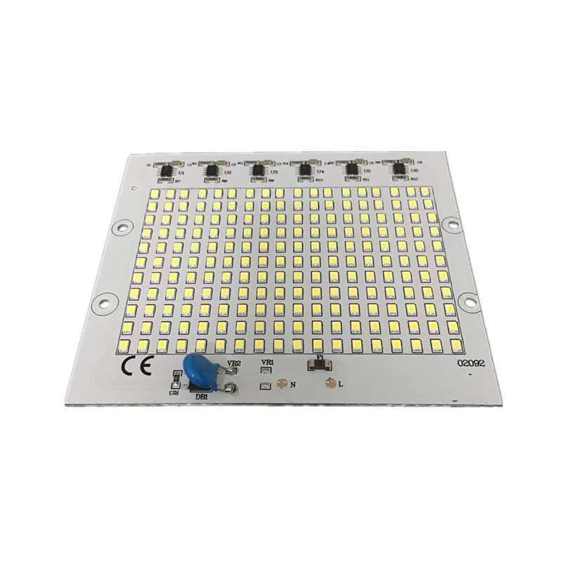 100w LED cob floodlight ac220v Moudle PANEL SMD2835 smart ic connected AC175-265V LED Lamp White 6000-6500k 10pcs