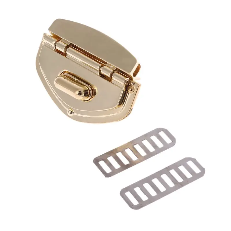 Metal Clasp Turn Lock Twist Locks for DIY Handbag Craft Bag Purse Hardware Accessories