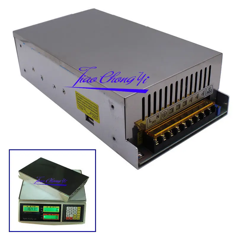 

720W DC24V 30A Double row Fan Switching power Supply adapter for LED Strip NEW