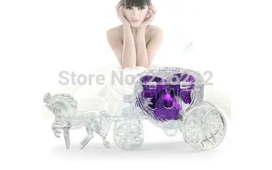 Fairy Tale carriage transparent wedding favour boxes gift box sweet box