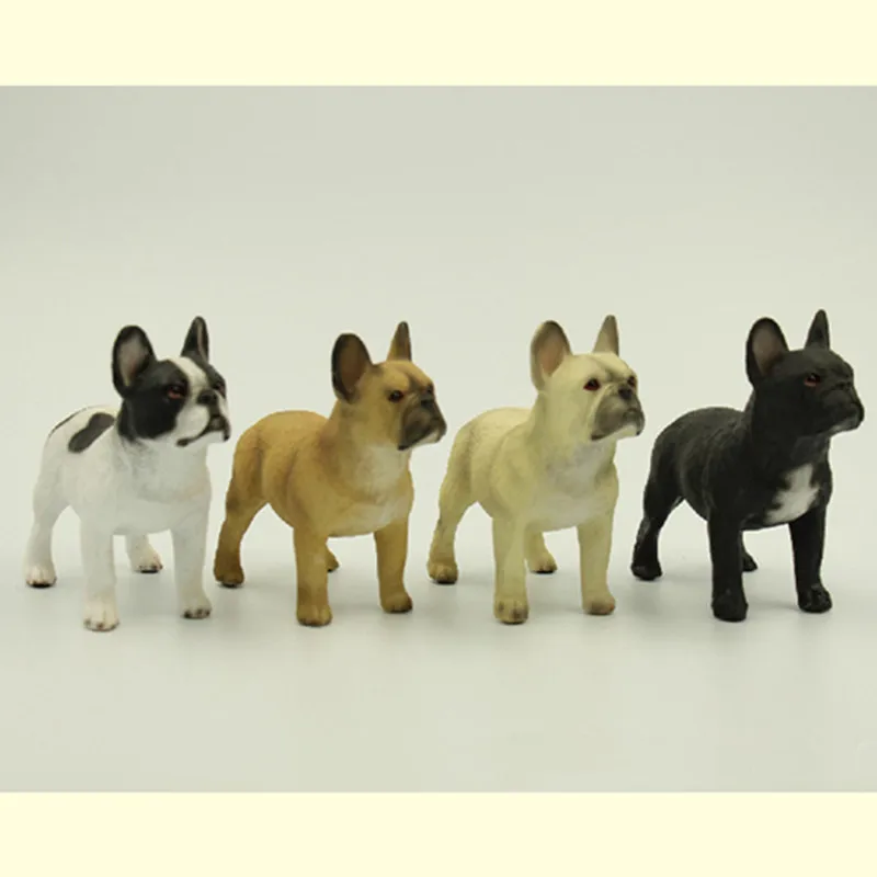 CLASSIC standing artificial French bulldog model figure,car styling room DIY party decoration,Christmas gift toy bull dog,pet