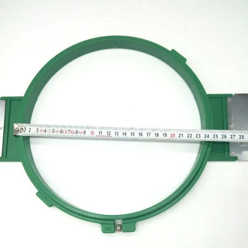 Tajima Green Hoops 240mm 24cm round shape Total Length 355mm embroidery machine tubular frame tubular hoop