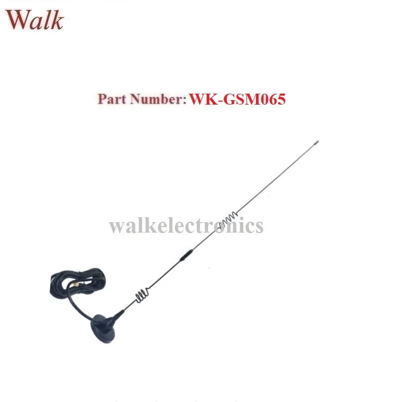 590mm length 15dBi magnetic mount 3g gsm whip antenna high gain quad band gprs 2g gsm helical car antenna